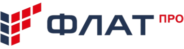 Логотип компании ФЛАТ-ПРО